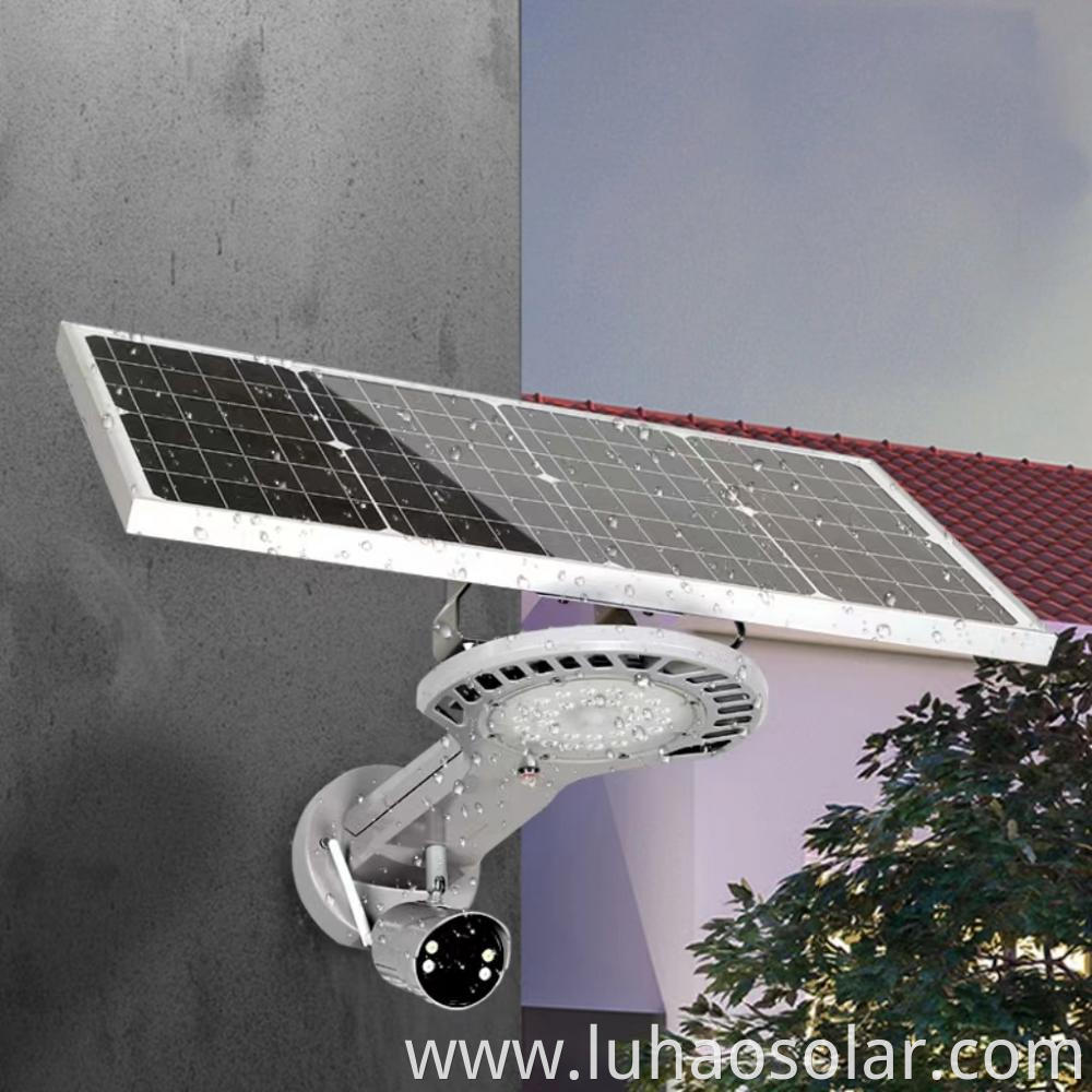 Integrated Solar Street Lights With Cctv Camera